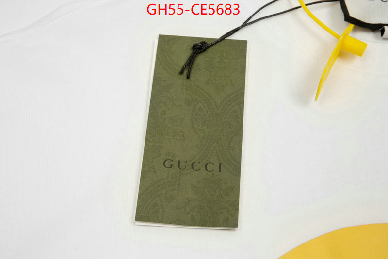 Clothing-Gucci,where could you find a great quality designer ID: CE5683,$: 55USD