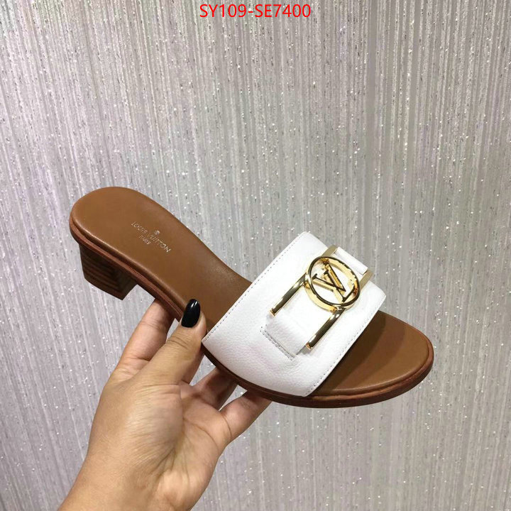 Women Shoes-LV,high quality replica designer ID: SE7400,$: 109USD