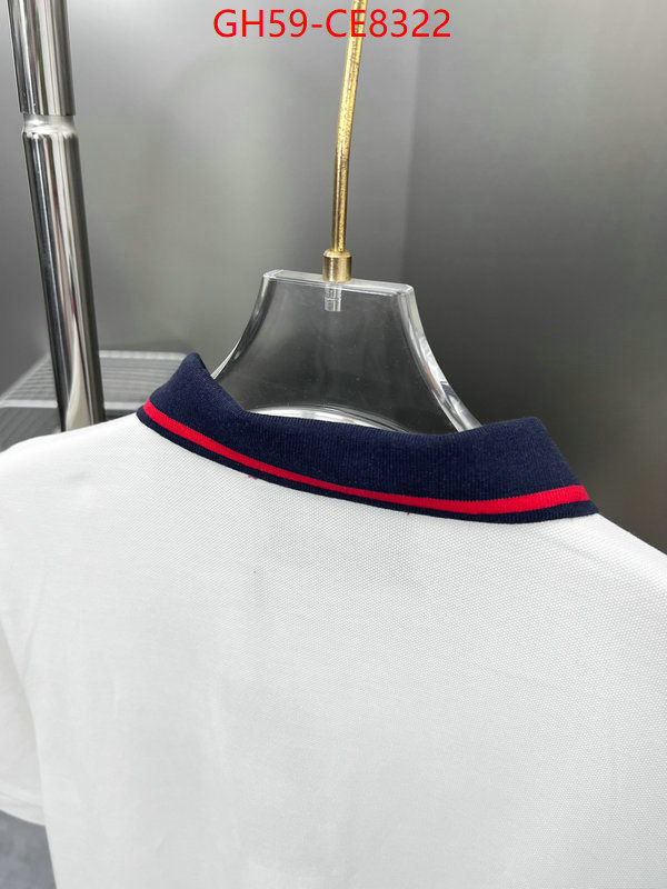 Clothing-Gucci,wholesale 2023 replica ID: CE8322,$: 59USD