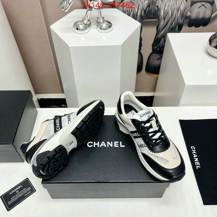 Women Shoes-Chanel,top fake designer ID: SE7462,$: 145USD