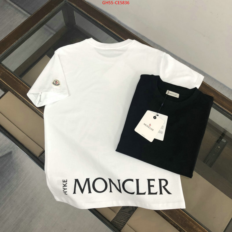 Clothing-Moncler,where to buy the best replica ID: CE5836,$: 55USD