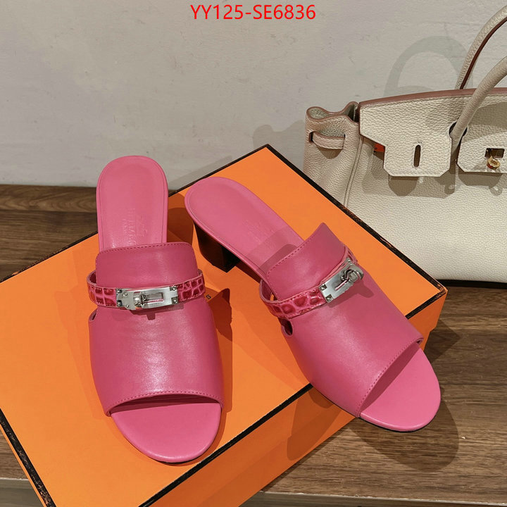 Women Shoes-Hermes,high quality designer replica ID: SE6836,$: 125USD