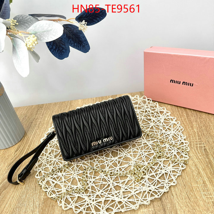 Miu Miu Bags(4A)-Wallet,luxury fashion replica designers ID: TE9561,$: 85USD