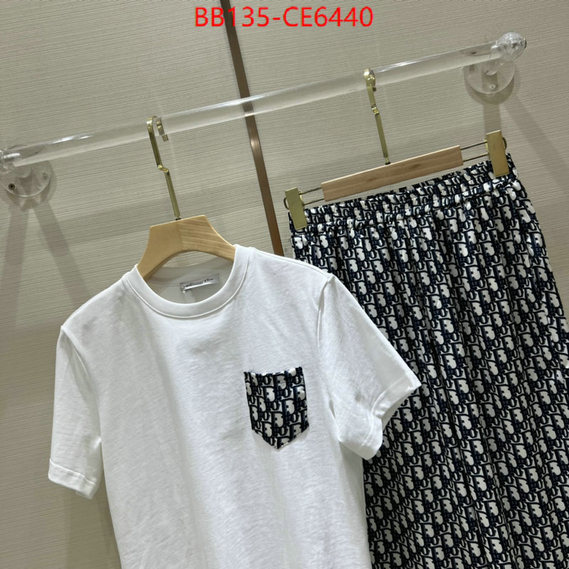 Clothing-Dior,how to buy replcia ID: CE6440,$: 135USD