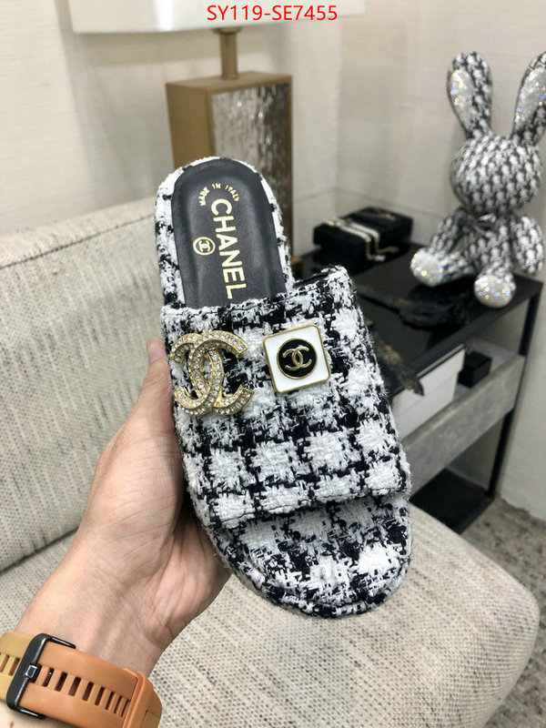 Women Shoes-Chanel,new designer replica ID: SE7455,$: 119USD