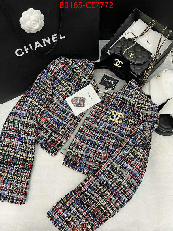 Clothing-Chanel,new 2023 ID: CE7772,$: 165USD