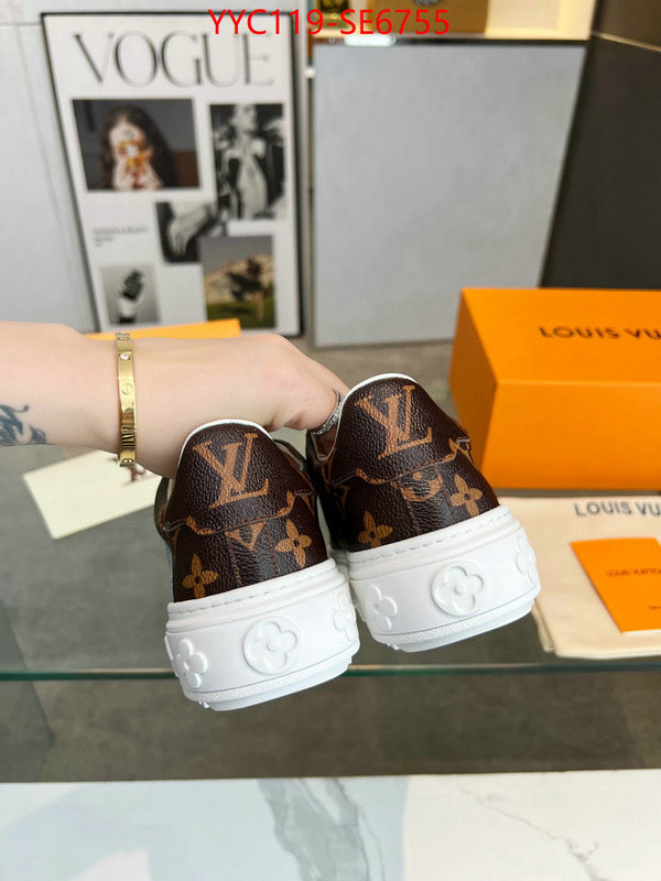 Women Shoes-LV,counter quality ID: SE6755,$: 119USD