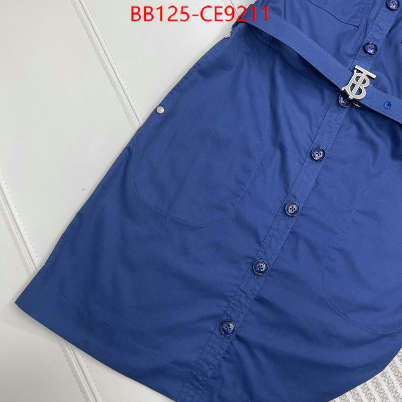 Clothing-Burberry,wholesale imitation designer replicas ID: CE9211,$: 125USD