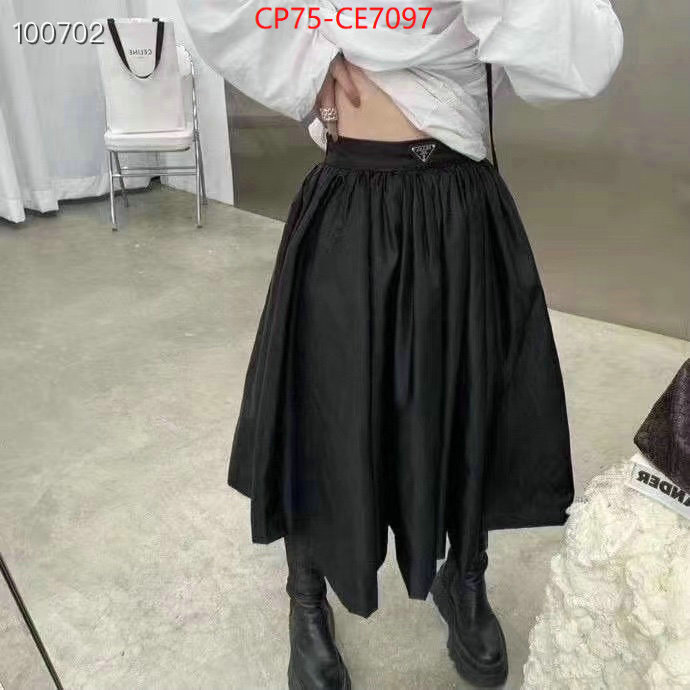 Clothing-Prada,cheap ID: CE7097,$: 75USD