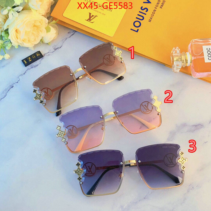 Glasses-LV,quality aaaaa replica ID: GE5583,$: 45USD