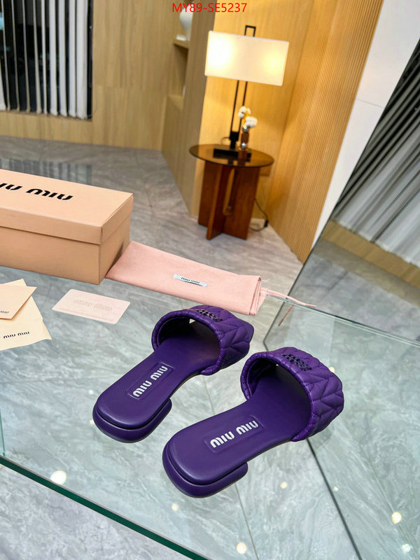 Women Shoes-Miu Miu,designer 7 star replica ID: SE5237,$: 89USD