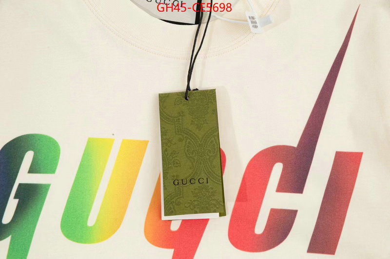 Clothing-Gucci,where can you buy a replica ID: CE5698,$: 45USD