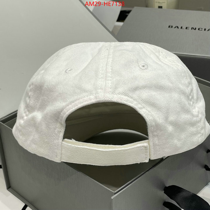 Cap (Hat)-Balenciaga,replica every designer ID: HE7138,$: 29USD