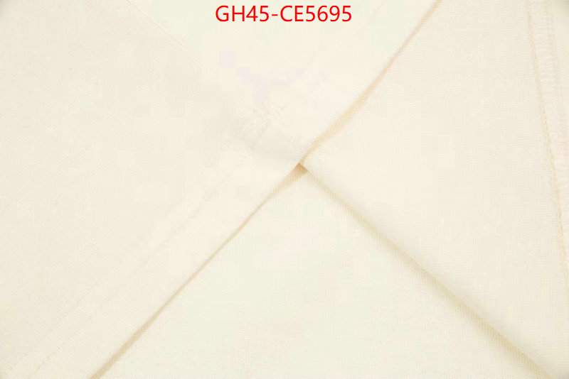 Clothing-Gucci,what is a 1:1 replica ID: CE5695,$: 45USD