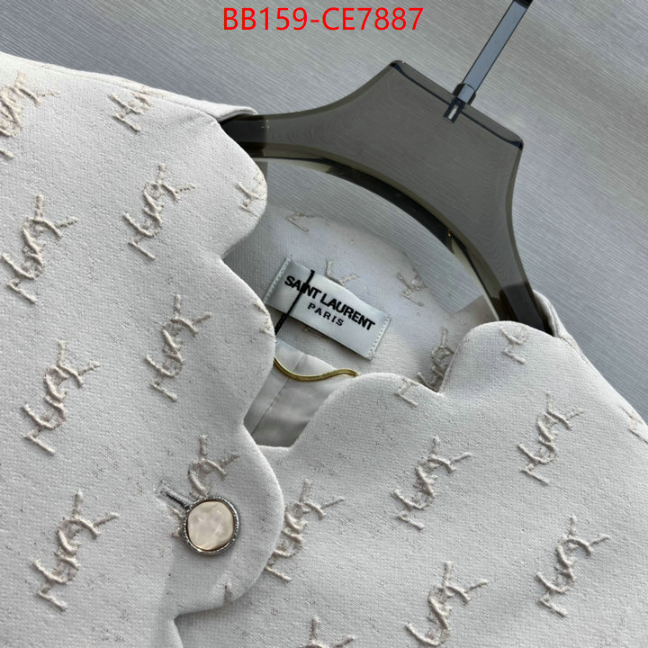 Clothing-YSL,designer wholesale replica ID: CE7887,$: 159USD