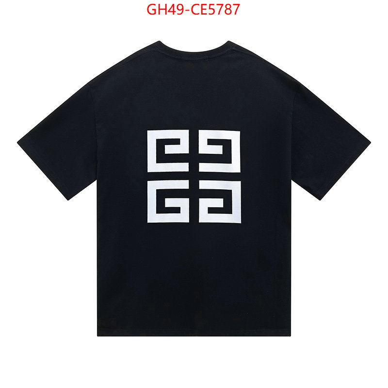 Clothing-Givenchy,the highest quality fake ID: CE5787,$: 49USD