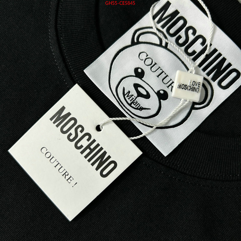 Clothing-Moschino,luxury fashion replica designers ID: CE5845,$: 55USD