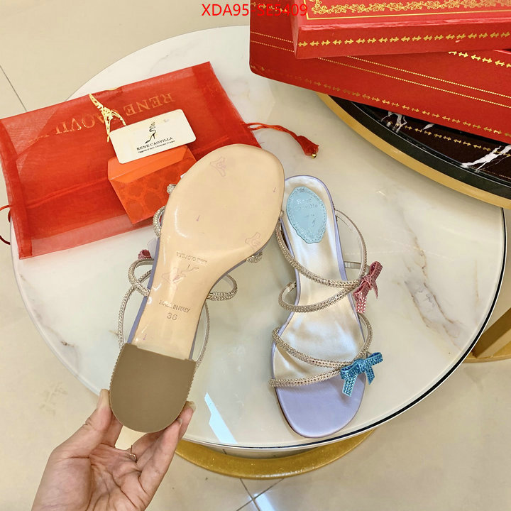 Women Shoes-Rene Caovilla,wholesale replica shop ID: SE5409,$: 95USD