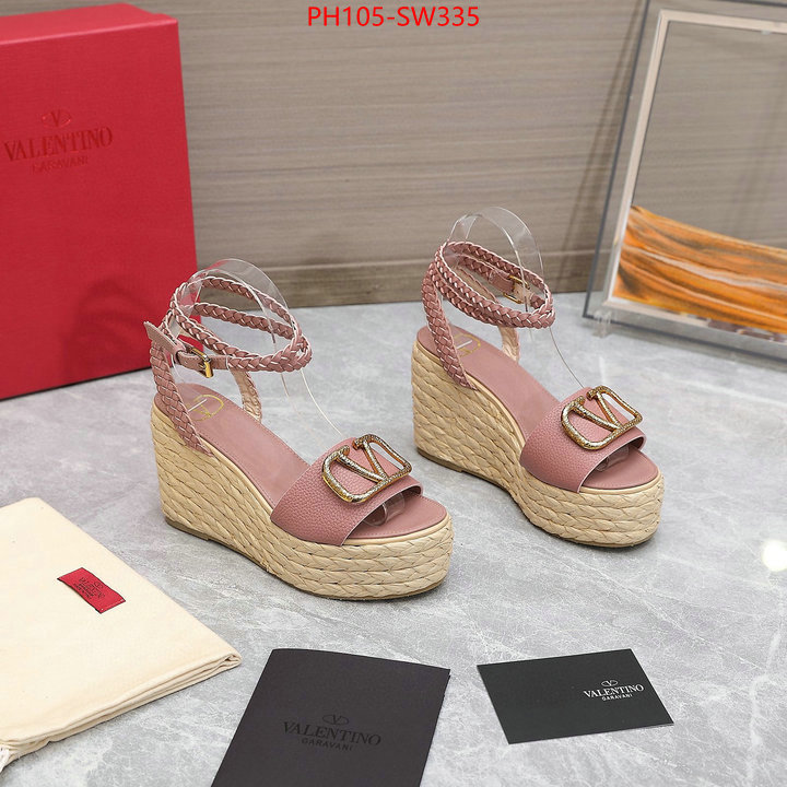 Women Shoes-Valentino,fake high quality ID: SW335,$: 105USD