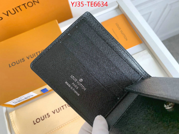 LV Bags(4A)-Wallet,cheap replica designer ID: TE6634,$: 35USD