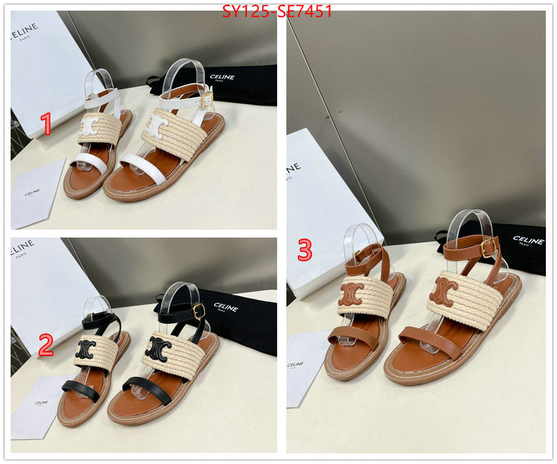 Women Shoes-CELINE,high quality ID: SE7451,$: 125USD