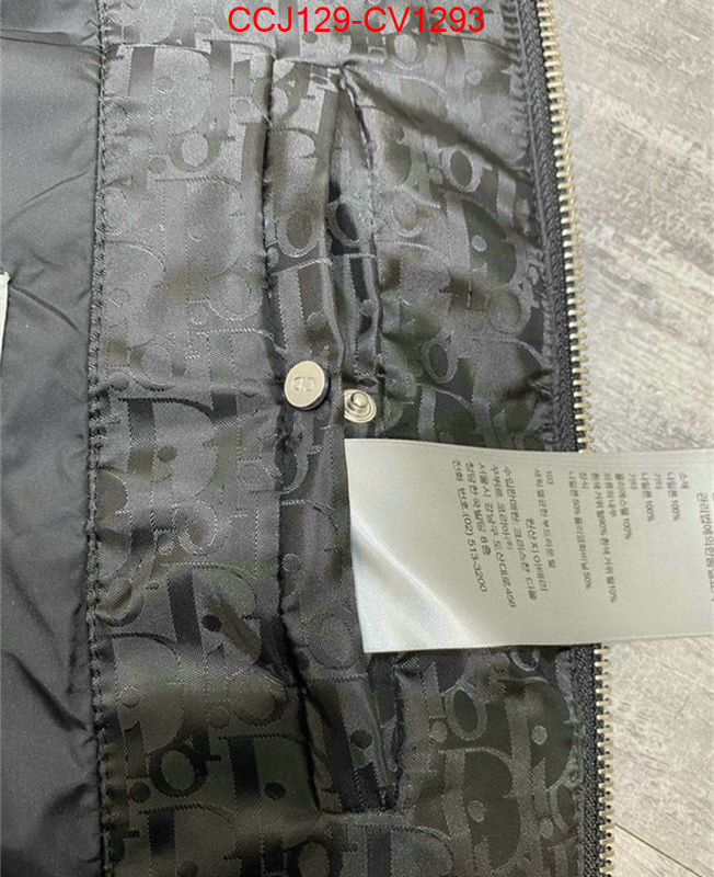 Down jacketMen-Dior,designer fake ID: CV1293,