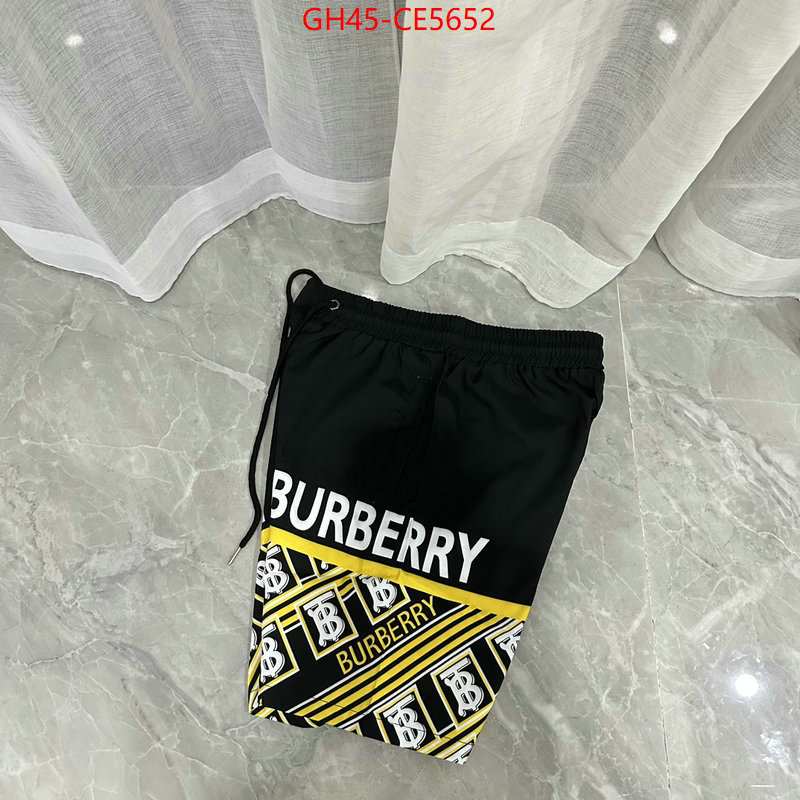 Clothing-Burberry,the best quality replica ID: CE5652,$: 45USD