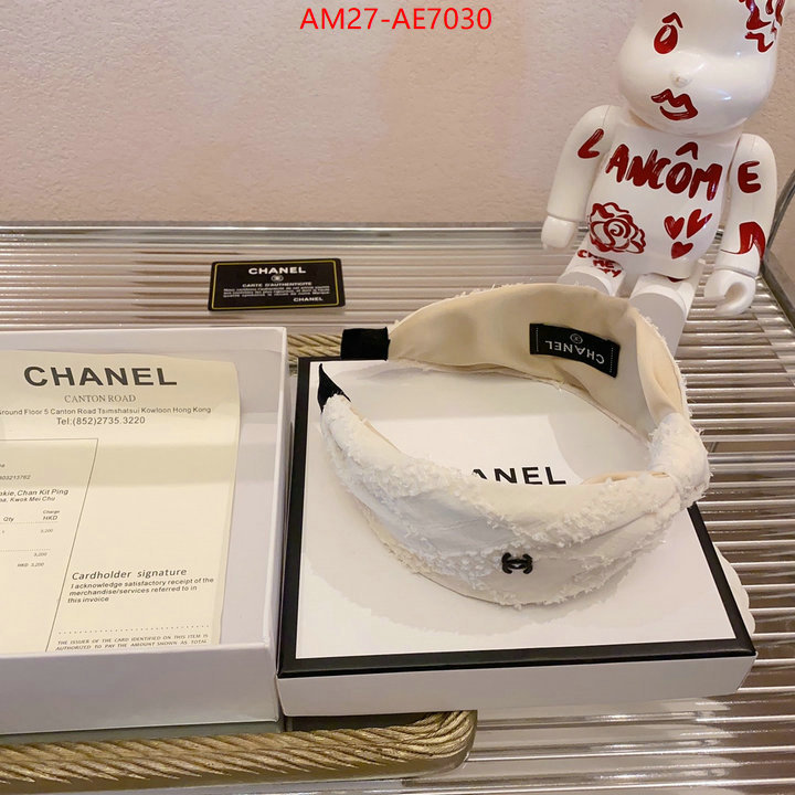 Hair band-Chanel,top 1:1 replica ID: AE7030,$: 27USD