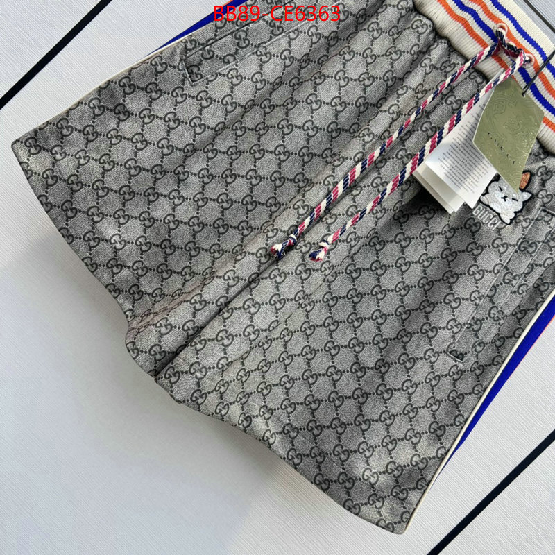 Clothing-Gucci,how to buy replica shop ID: CE6363,$: 89USD