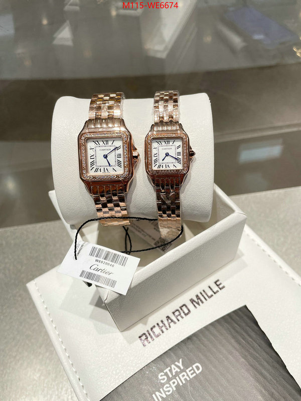 Watch(4A)-Cartier,top quality replica ID: WE6674,$: 115USD