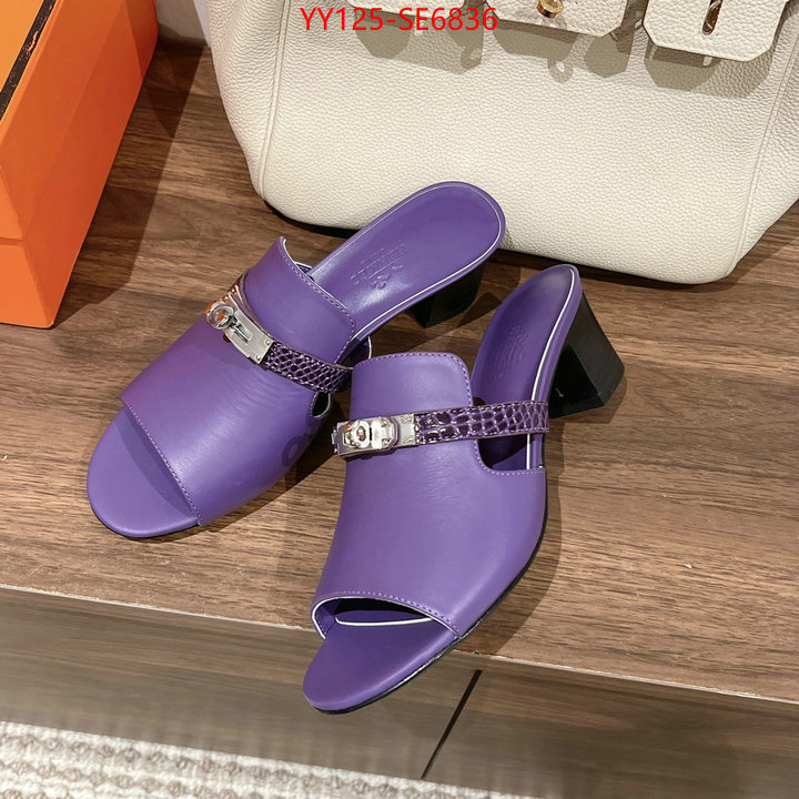 Women Shoes-Hermes,high quality designer replica ID: SE6836,$: 125USD