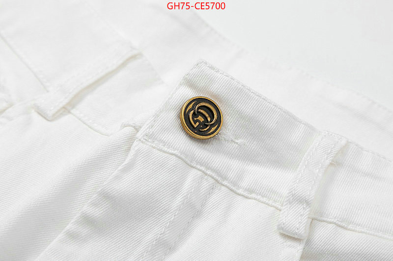 Clothing-Gucci,replica designer ID: CE5700,$: 75USD