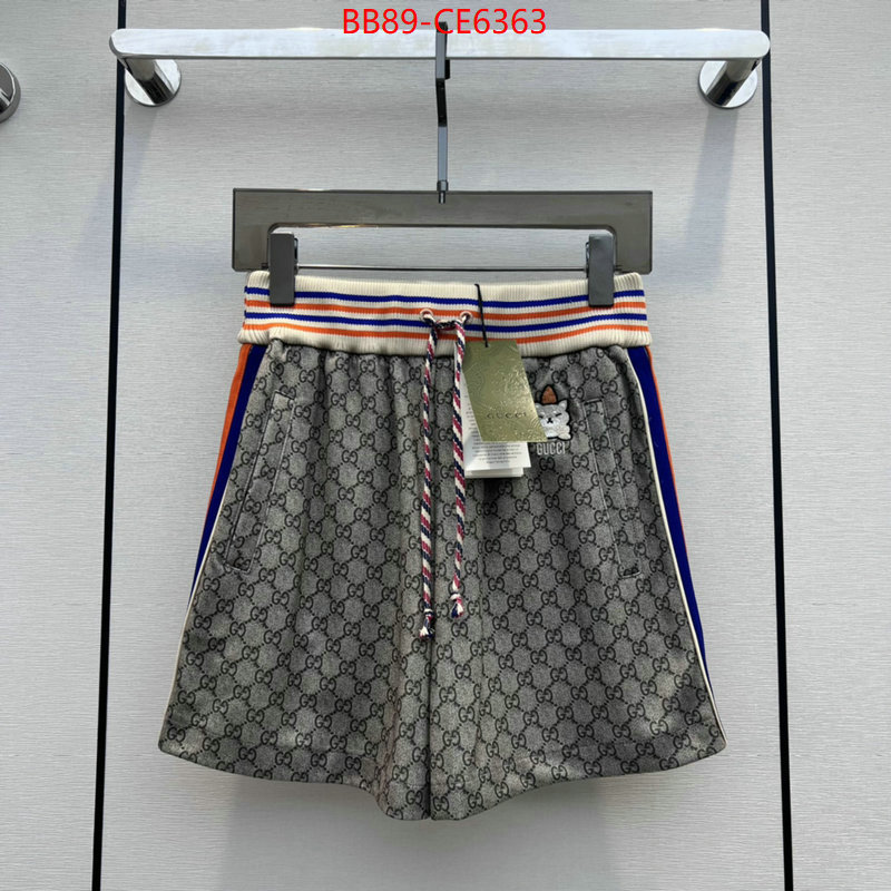 Clothing-Gucci,how to buy replica shop ID: CE6363,$: 89USD