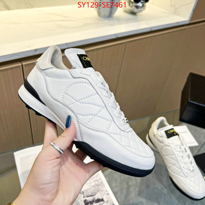 Women Shoes-Chanel,perfect quality ID: SE7461,$: 129USD