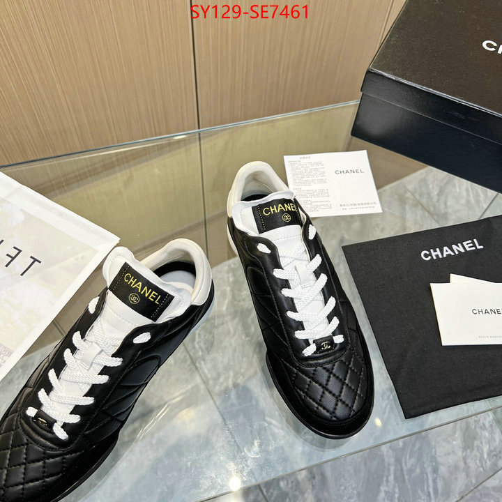 Women Shoes-Chanel,perfect quality ID: SE7461,$: 129USD