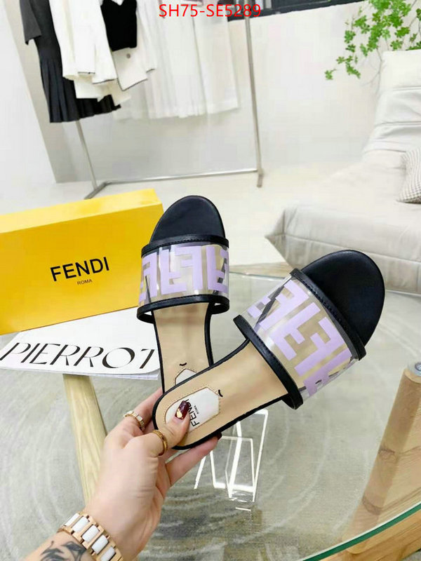 Women Shoes-Fendi,top quality fake ID: SE5289,