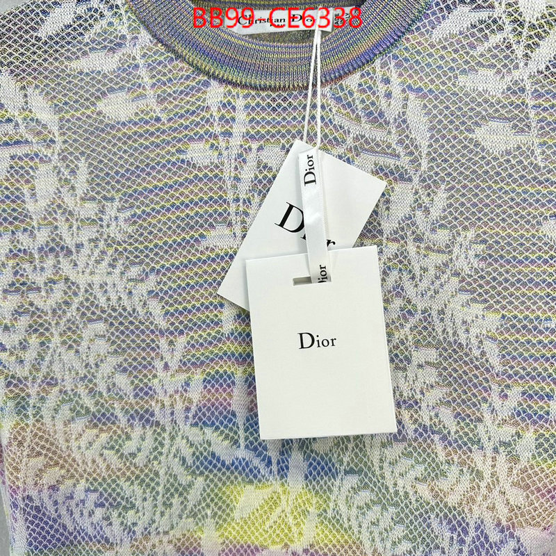 Clothing-Dior,outlet 1:1 replica ID: CE6338,$: 99USD