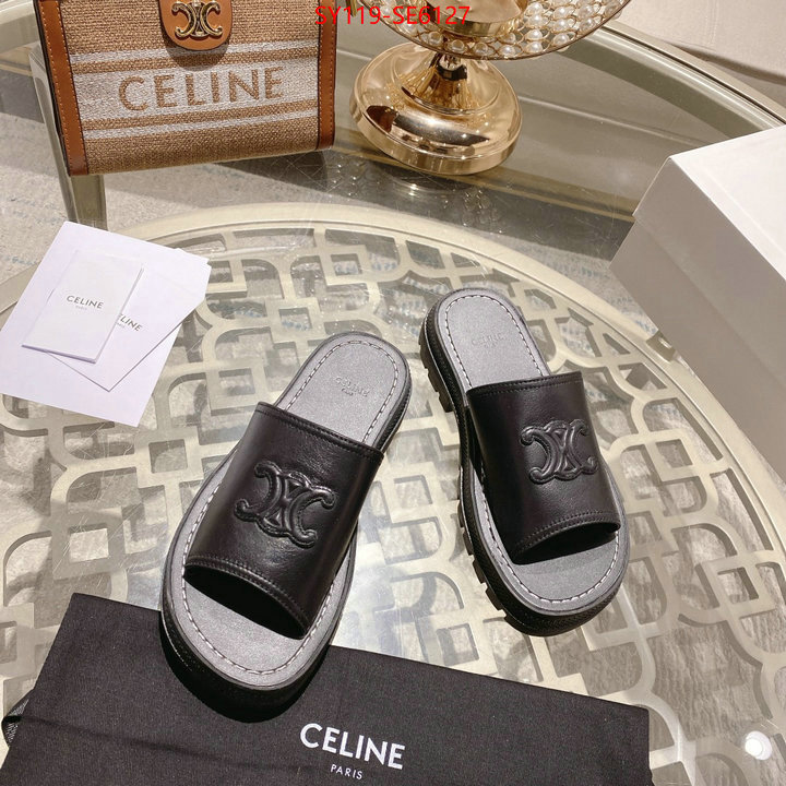 Women Shoes-CELINE,good quality replica ID: SE6127,$: 119USD