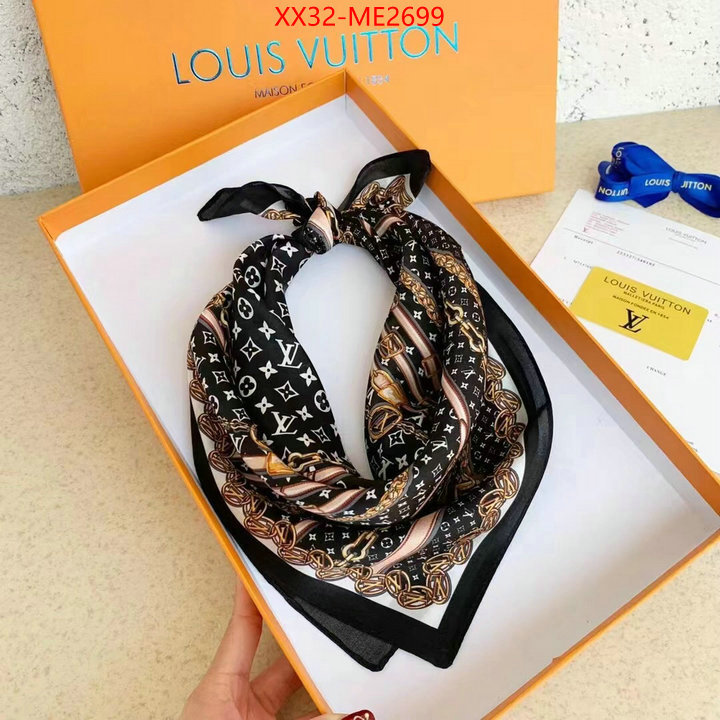 Scarf-LV,top fake designer ID: ME2699,$: 32USD