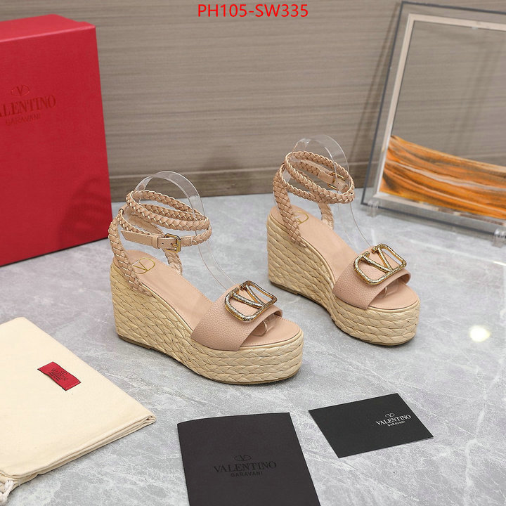 Women Shoes-Valentino,fake high quality ID: SW335,$: 105USD