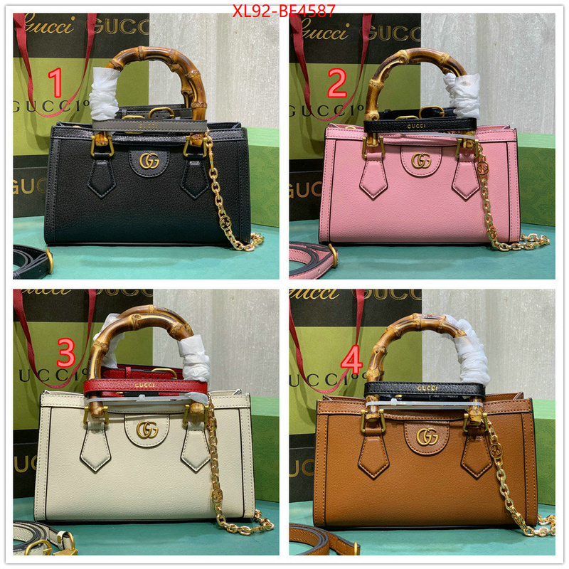 Gucci Bags(4A)-Diana-Bamboo-,perfect quality ID: BE4587,$: 92USD