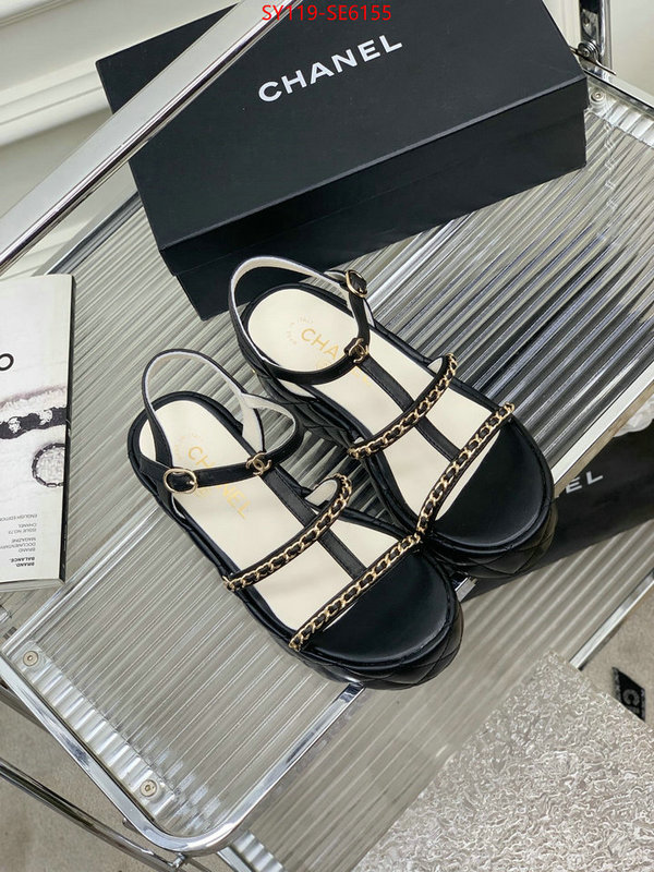 Women Shoes-Chanel,the highest quality fake ID: SE6155,$: 119USD