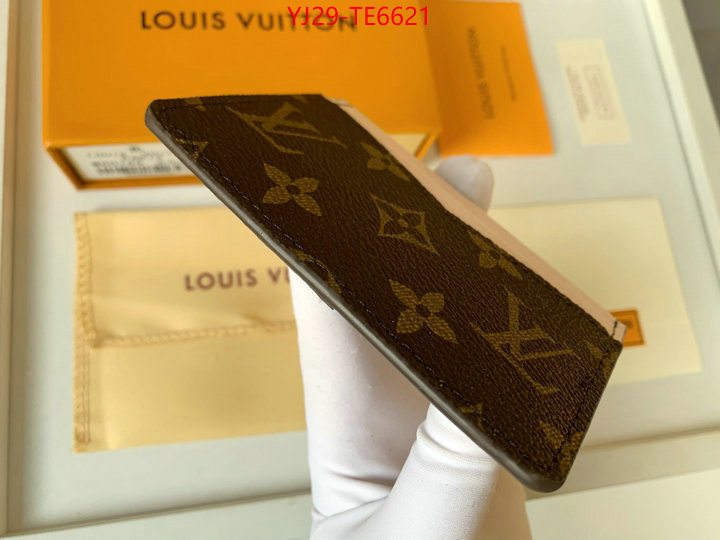 LV Bags(4A)-Wallet,sale outlet online ID: TE6621,$: 29USD