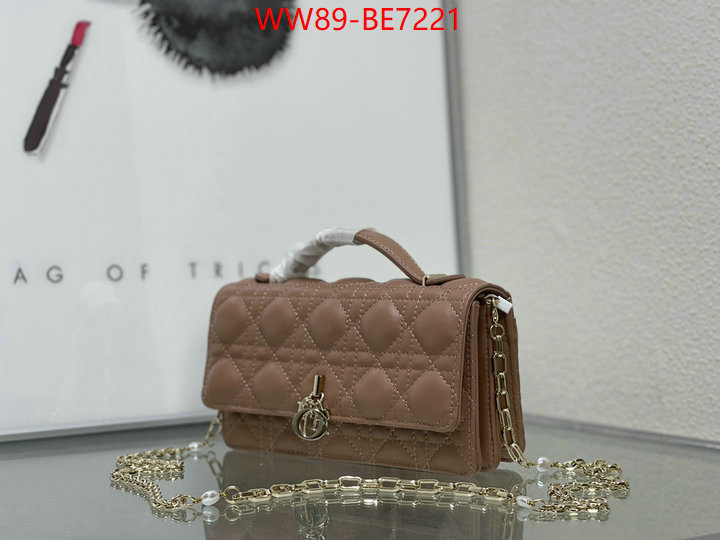 Dior Bags(4A)-Lady-,where can i buy ID: BE7221,$: 89USD