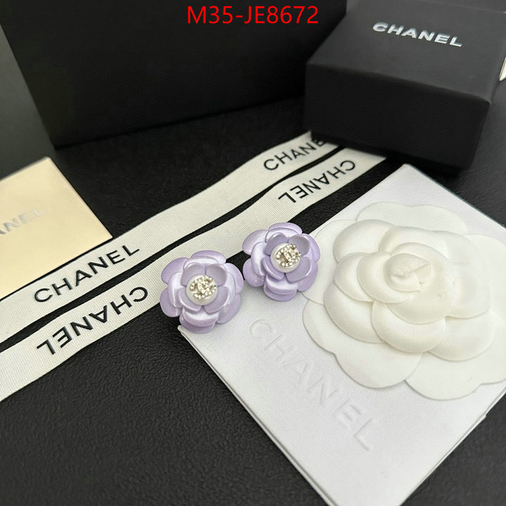 Jewelry-Chanel,how to find designer replica ID: JE8672,$: 35USD