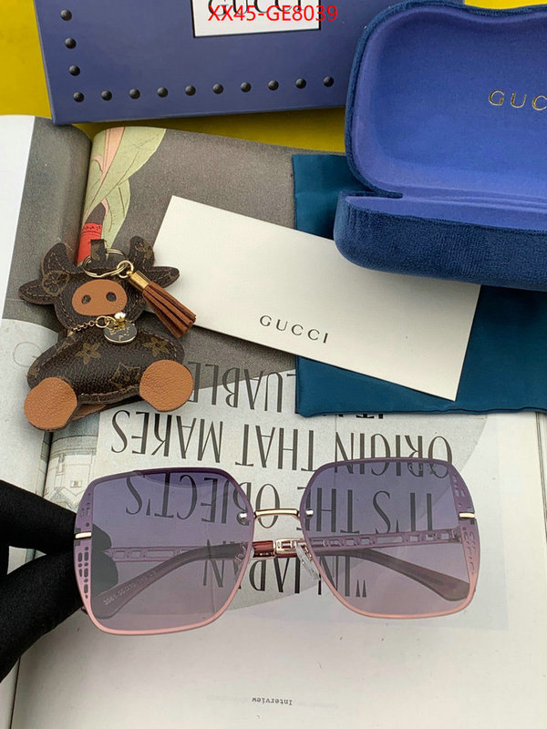 Glasses-Gucci,store ID: GE8039,$: 45USD