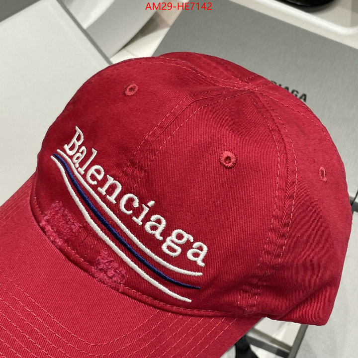 Cap (Hat)-Balenciaga,2023 perfect replica designer ID: HE7142,$: 29USD