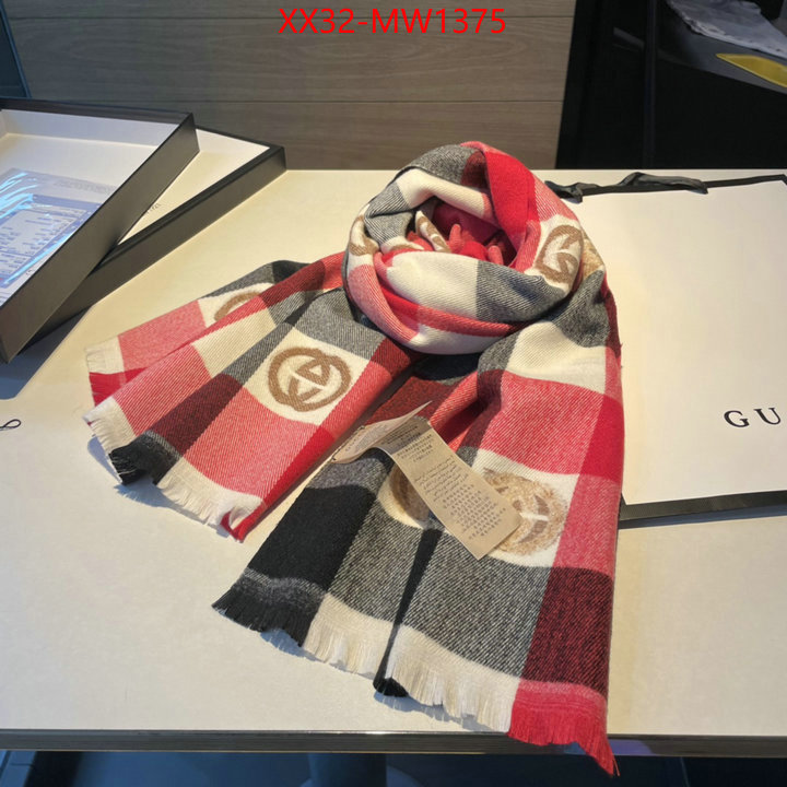 Scarf-Gucci,wholesale 2023 replica ID: MW1375,$: 32USD