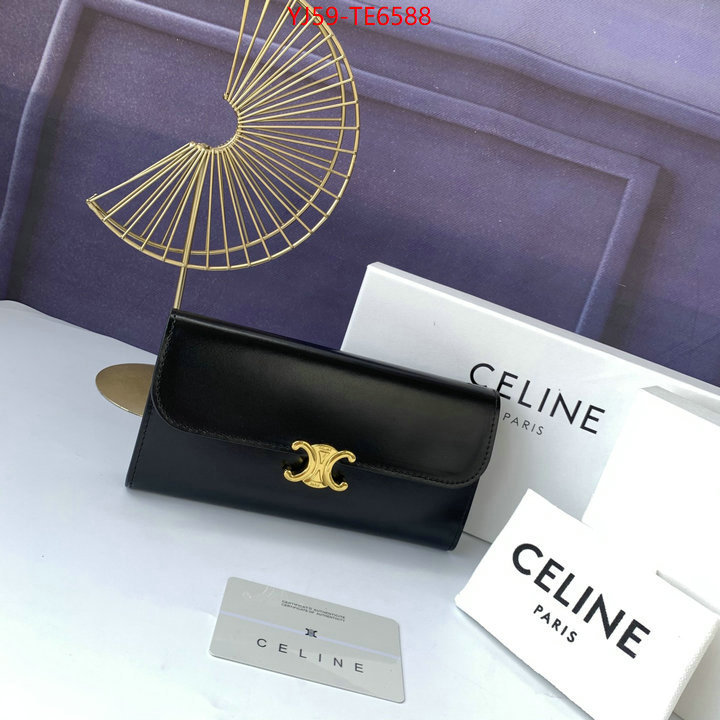 CELINE Bags(4A)-Wallet,2023 luxury replicas ID: TE6588,$: 59USD