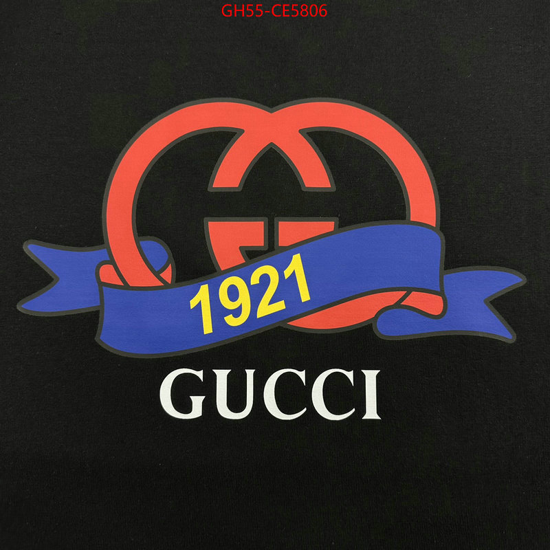 Clothing-Gucci,can you buy knockoff ID: CE5806,$: 55USD